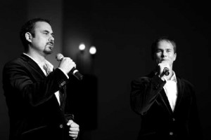 Singing black and white